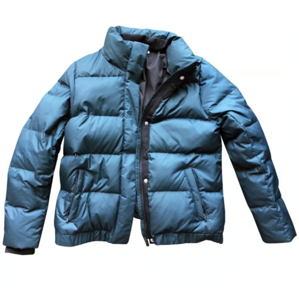 Athleta "Responsible Down" Bomber Jacket Coat